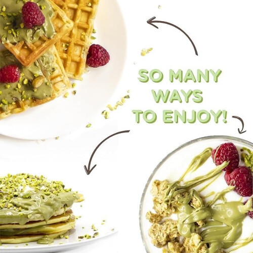 Pistachio Cream Spread - 600g | Creamy & Spreadable, Versatile Paste 2