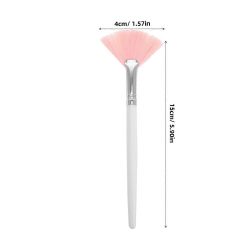 4Pcs Fan Brushes for Face Highlighting & Cheekbones Makeup 1