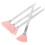 4Pcs Fan Brushes for Face Highlighting & Cheekbones Makeup 5