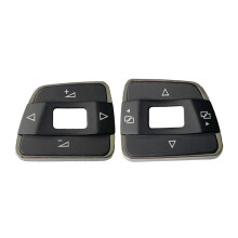 Multifunctional Steering Wheel  Button Cover Cap Trim for   B7 Sharan 2011-2015