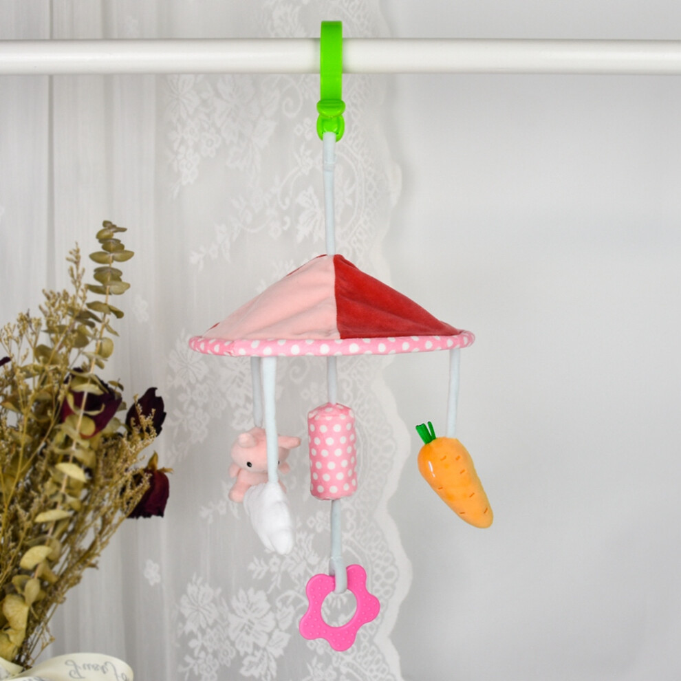 Infant Rattle Toy 0-12 Months Crib Hanging Music Box with Toy Bracket Bed Bell Car  Toy for Newborn