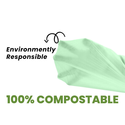 HooriPoori 240 L 10 100% Compostable Biodegradable Wheelie Bin Liners 2