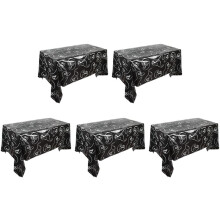 Halloween Placemat Table Runner Cobweb Tablecloth Gothic Tabletop Decor Home Decorations Kitchen Dining Decor C