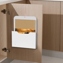 2 Pack Magnetic File Holder - Paper Holder, Pocket Organizer,hanging Wall File Organizer Storage, M