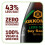 Kikkoman Less Salt Soy Sauce 1 Litre (Pack of 3