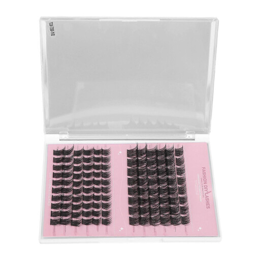 8-16mm 108 Clusters False Eyelashes Soft Dense Fluffy DIY Daily Makeup 037 1