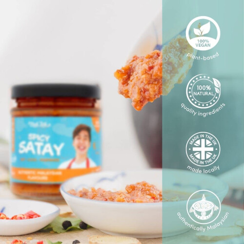 Mak Tok Authentic Gourmet Malaysian Satay Chilli Paste 1