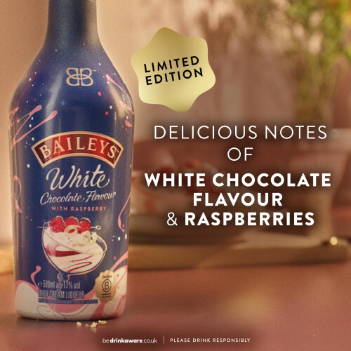 Baileys Baileys White Chocolate Flavour with Raspberry Liqueur | 17% vol | 2