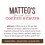 Matteo's Barista Style Sugar Free Coffee Syrup - Caramel - Zero 5