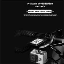 IGPSPORT Soporte para Ciclocomputador M80 para Montaje Frontal, Compatible con IGPSPORT IGS10S, IGS520, IGS130, BSC200, BSC300, IGS630 y para