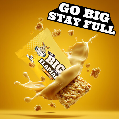 The BIG Protein Flapjack // MASSIVE 100g Flapjack // Soft Moist 2