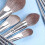 14pcs Handcrafted Soft Bristle Makeup Brush Set with Firm Handle for Beginners 3