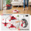 PIMEKOY Spin Mop Head Replacement, Base, Handle Compatible with 6