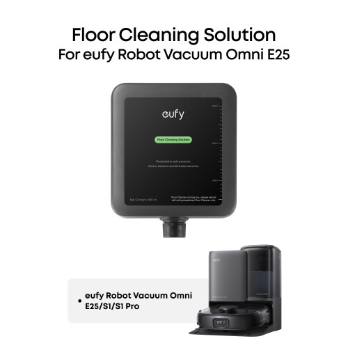 Eufy eufy Floor Cleaning Solution, Ready to Use, 600 ml, Floor Cleaning Solution, Saf 2