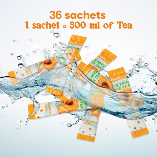 Castello since 1907 Iced Tea (Ice Tea) Zero & Instant Sachets | Peach 2