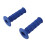 7/8" Silicone Grips Blue 22mm 5