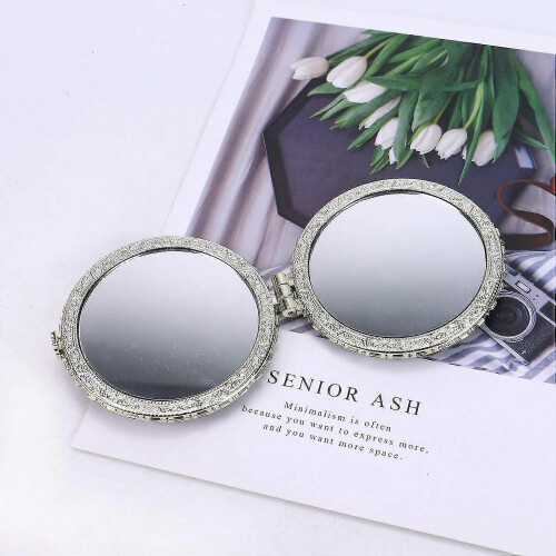 Compact Travel Pocket Makeup Mirror for Handbag 1