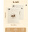 Weenkler Beeswax Bread Bag 2 Pack Reusable Linen Storage Bags with 4