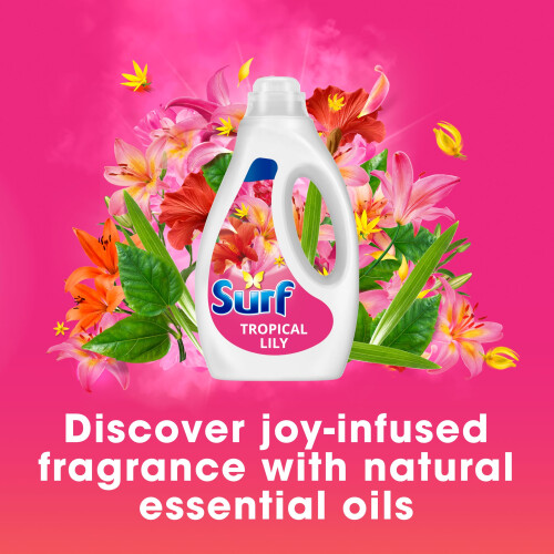 Surf Surf Tropical Lily Laundry Washing Liquid 300 washes with a 1