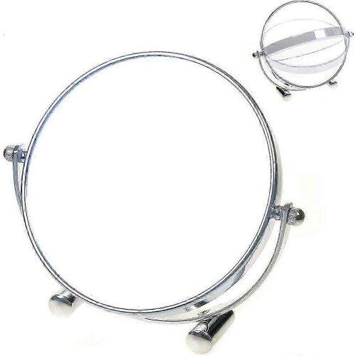 5x Magnification Compact Makeup Mirror, 5 Inch Standing Cosmetic Mirror 1