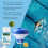 (100g) Pool Effervescent Tablets Fast-Dissolving Chlorine Pool Cleaner Water Treatment Tablets 100g 2