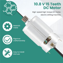 10.8 V 15 Teeth Motor( KV3SFN-8520SF-WR) for GSR1080-2-LI 3601JE2000 /EU Electric Drill Screwdriver Motor