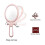 10X Handheld Magnifier, Double Sided Folding Makeup Mirror, Portable Adjustable Handle (Pink) 2