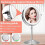 Lighted Makeup Mirror 10X Magnification, 3 Color Adjustable Lights 5