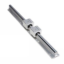 Linear Rails and Bearings,1Pcs Linear Guide Rail 500mm +2Pcs Linear Bearing 12mm Slide Blocks SBR12UU