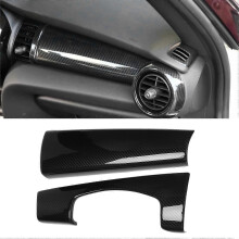 Carbon Fiber Car Dashboard Trim Console Panel Cover for MINI Cooper