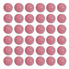 (Pink) 100pcs Ball Pit Balls Thickened Odor-free High Elastic Safe Bite-resistant Entertainment Pe Material Macaron Color Pit Balls Kids Gift