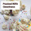 Drizzilicious Birthday Cake Mini Rice Cakes with White Chocolaty 4