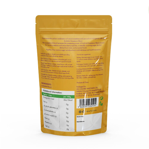 Better Than Sugar Zero Erythritol Sweetener Blend (500g) – Zero 1
