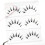 3D Multilayered Bushy Curling False Eyelashes for Wedding Stage Makeup 3