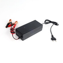 14.6V 10A Iron Phosphate Battery Charger for 12.8V 4S Scooter Car Solar  Storage Charger EU Plug