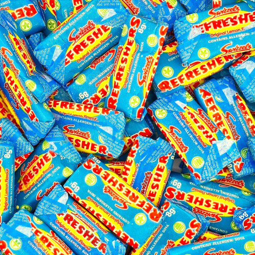 50 Mini Refreshers Chews - Retro Classic Sweets Pick and Mix For 2