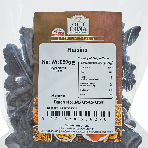 Old India Raisins 1