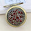 Retro Blue White Porcelain Compact Round Foldable Hand Mirror for Beauty Lovers 2
