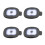 USB Rechargeable Light for LED Knit Beanie Hat, 4 Pieces, Strong Medium and Weak Light Mode LED Hat Light USB LED Lights 1