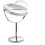 10x Magnification Chrome Standing Cosmetic Mirror for Shaving & Makeup 2