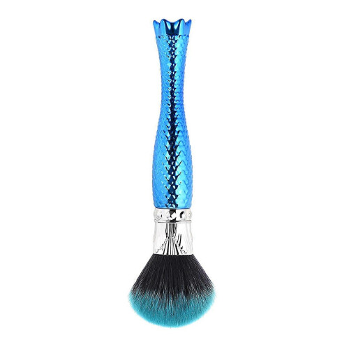 Blue Nylon Makeup Brush for Blush & Powder, 1 Pack 1