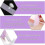6 Rolls Breathable Micropore Under Eye Tape for Lash Extensions – Adhesive Eyelash Tape Tool 2