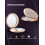 Compact Mini Diamond Magnifying Round Metal Pocket Makeup Mirror 4