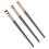 Assorted Color 15x1.3x1cm Angled Nylon Eyeliner Applicator Brushes 1 Set 5