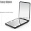 (Black) Compact Mirror with Light, 1x/3x Magnification, 2-Sided Magnetic Switch, Travel Makeup Mirror 2