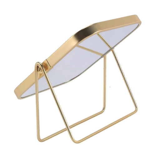 Vanity Makeup Mirror with Metal Stand, 360 Swivel Desktop Mirror 1