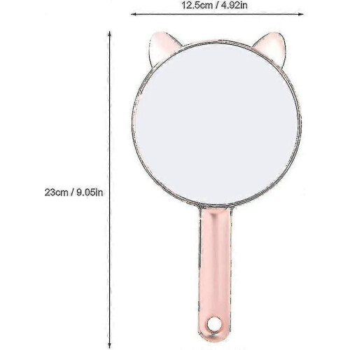 Desktop Makeup Mirror, Portable Hand Mirror, Beauty Enhancer Travel Tool 1