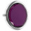 Purple 7x7x1cm Compact Foldable Travel Mirror with Magnifying & Regular Reflection 4