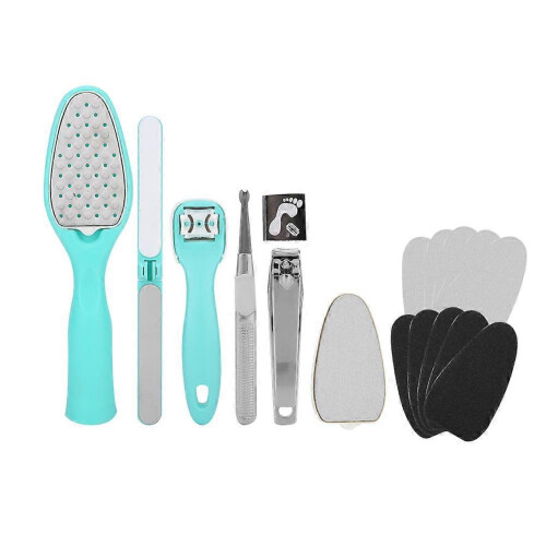 8Pcs Multi-Functional Manicure Pedicure Nail Clipper Set Grooming Kit Tool 2