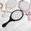 Vintage Oval Hand Mirror with Handle, Vanity Makeup Mirror, Travel Mirror Style 1 1